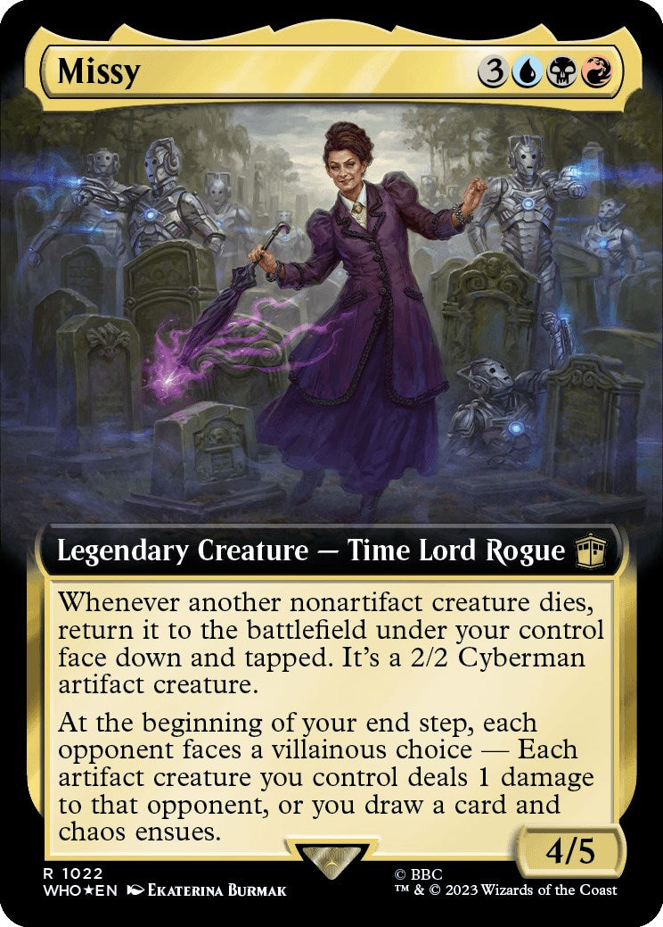 Missy (Extended Art) (Surge Foil) [Doctor Who] | Good Games Cannington
