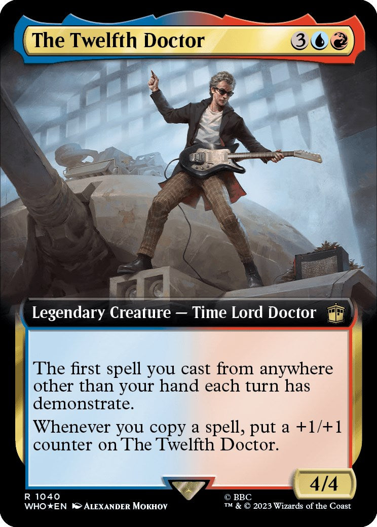 The Twelfth Doctor (Extended Art) (Surge Foil) [Doctor Who] | Good Games Cannington