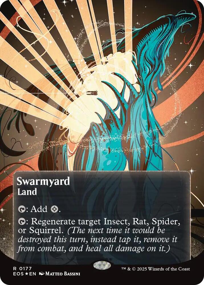 Swarmyard  177 (Edge of Eternities: Stellar Sights)  - Foil | Good Games Cannington