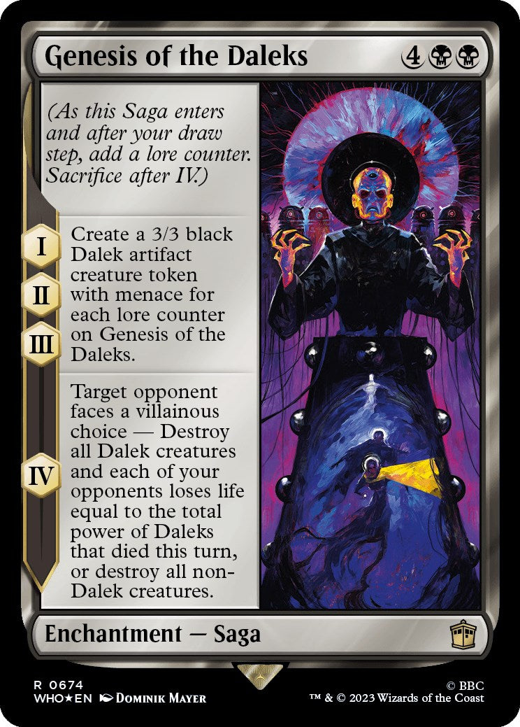 Genesis of the Daleks (Surge Foil) [Doctor Who] | Good Games Cannington