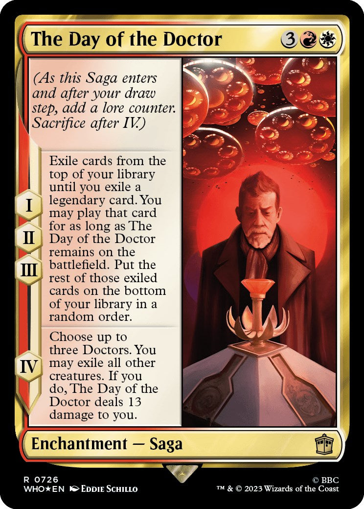 The Day of the Doctor (Surge Foil) [Doctor Who] | Good Games Cannington