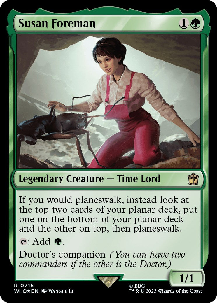 Susan Foreman (Surge Foil) [Doctor Who] | Good Games Cannington