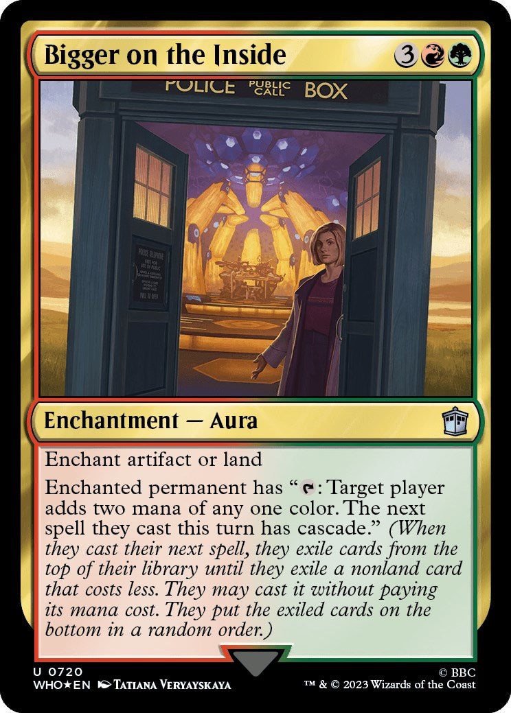 Bigger on the Inside (Surge Foil) [Doctor Who] | Good Games Cannington