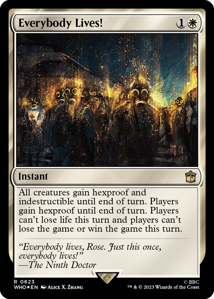 Everybody Lives! (Surge Foil) [Doctor Who] | Good Games Cannington