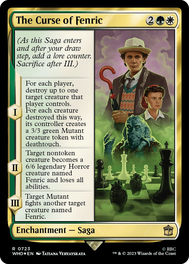 The Curse of Fenric (Surge Foil) [Doctor Who] | Good Games Cannington
