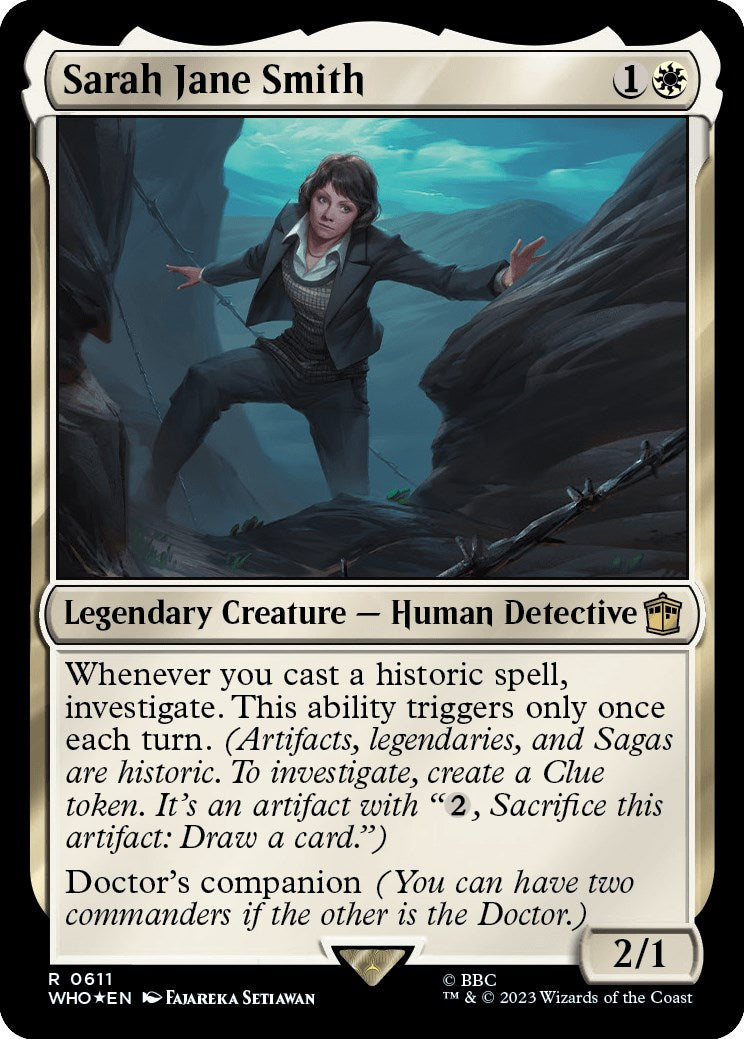 Sarah Jane Smith (Surge Foil) [Doctor Who] | Good Games Cannington