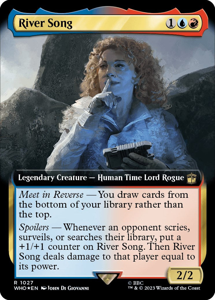 River Song (Extended Art) (Surge Foil) [Doctor Who] | Good Games Cannington