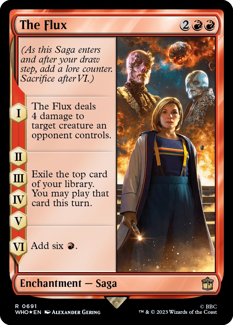 The Flux (Surge Foil) [Doctor Who] | Good Games Cannington