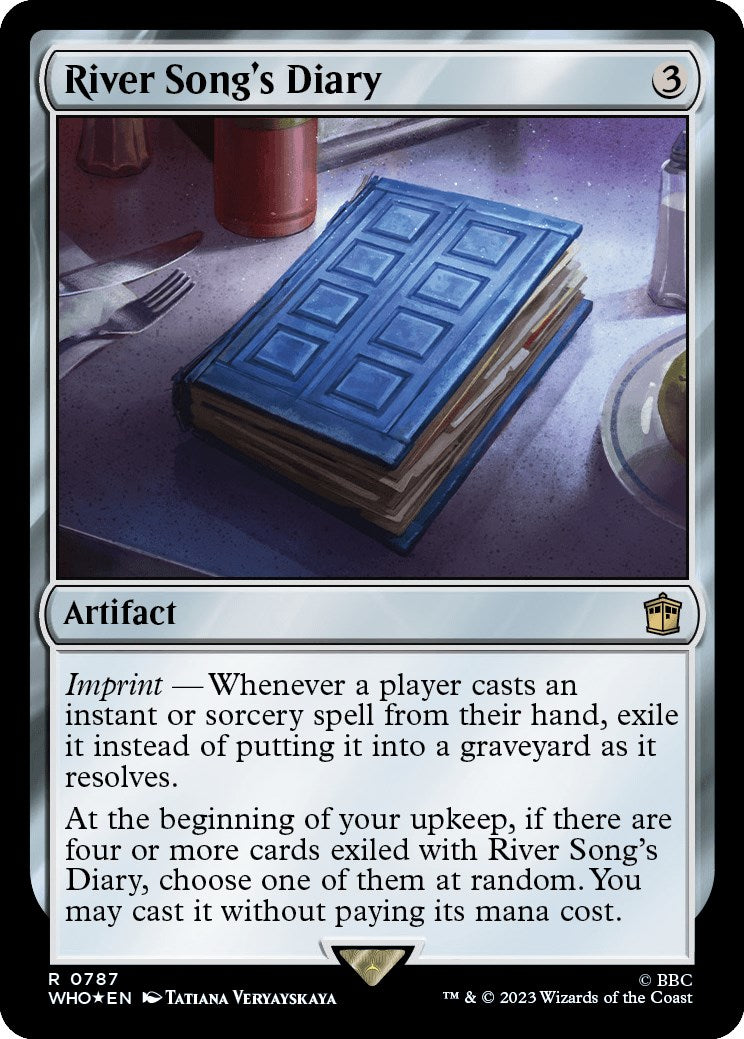 River Song's Diary (Surge Foil) [Doctor Who] | Good Games Cannington