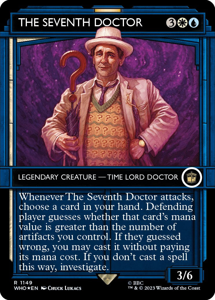The Seventh Doctor (Showcase) (Surge Foil) [Doctor Who] | Good Games Cannington