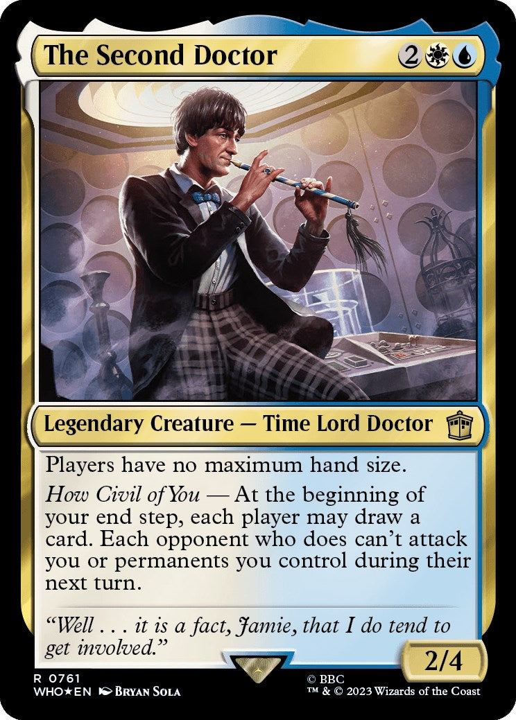 The Second Doctor (Surge Foil) [Doctor Who] | Good Games Cannington