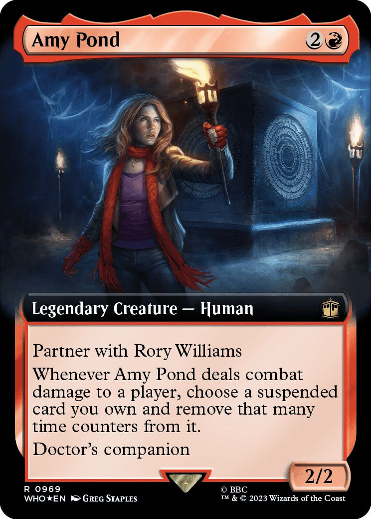 Amy Pond (Extended Art) (Surge Foil) [Doctor Who] | Good Games Cannington