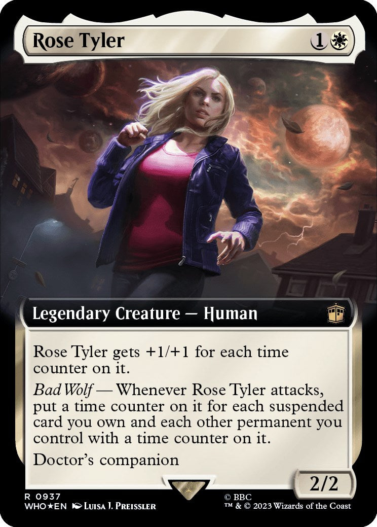 Rose Tyler (Extended Art) (Surge Foil) [Doctor Who] | Good Games Cannington