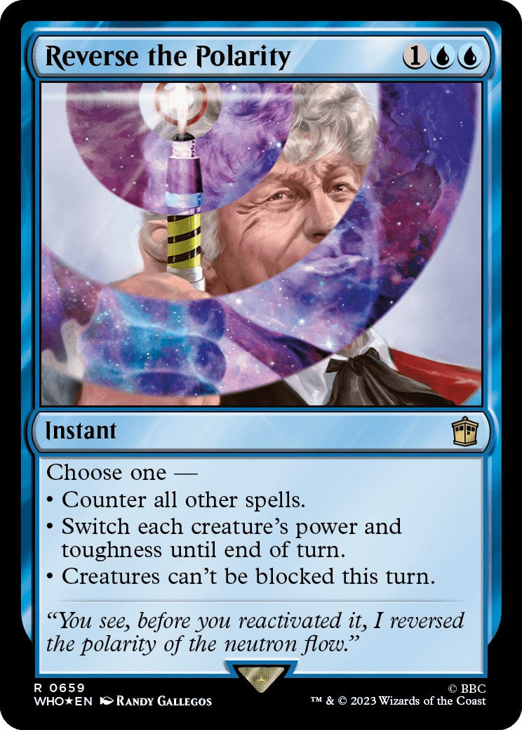 Reverse the Polarity (Surge Foil) [Doctor Who] | Good Games Cannington