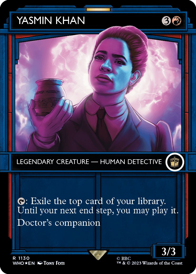 Yasmin Khan (Showcase) (Surge Foil) [Doctor Who] | Good Games Cannington