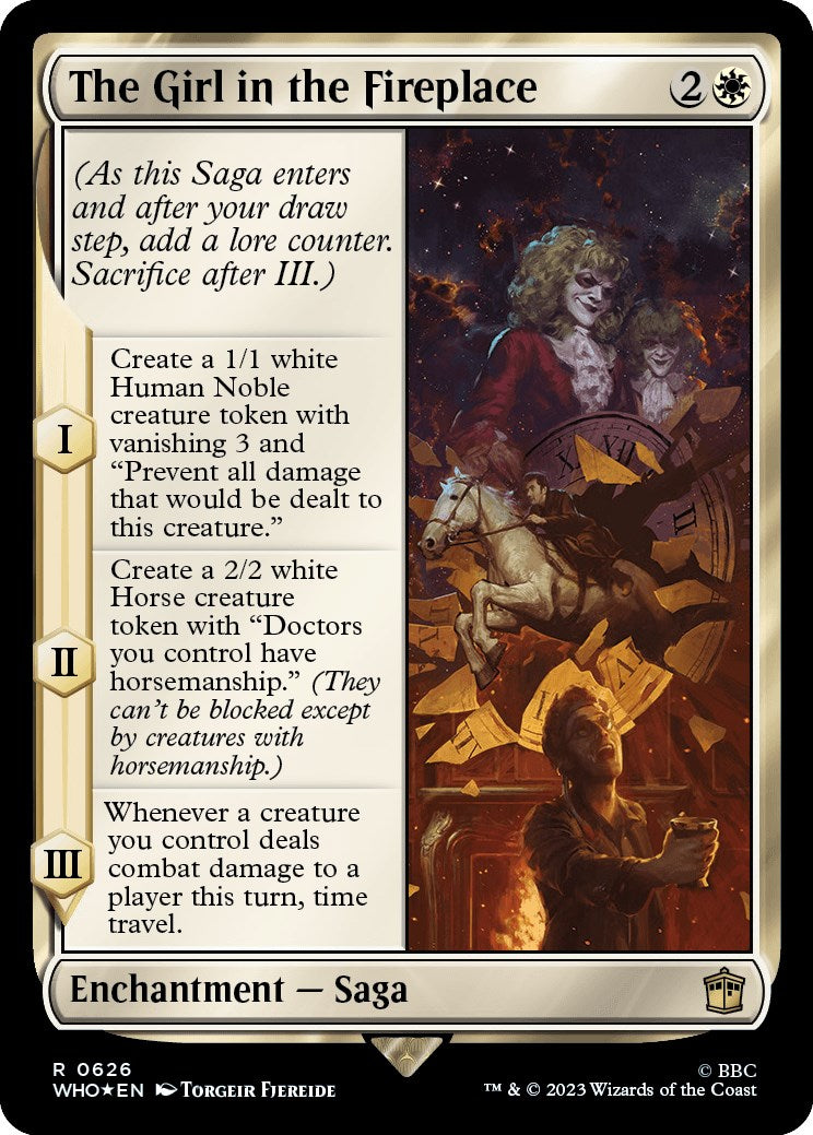The Girl in the Fireplace (Surge Foil) [Doctor Who] | Good Games Cannington