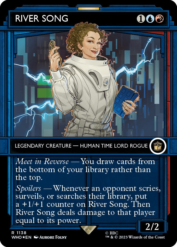 RIVER SONG (Showcase) (Surge Foil) [Doctor Who] | Good Games Cannington