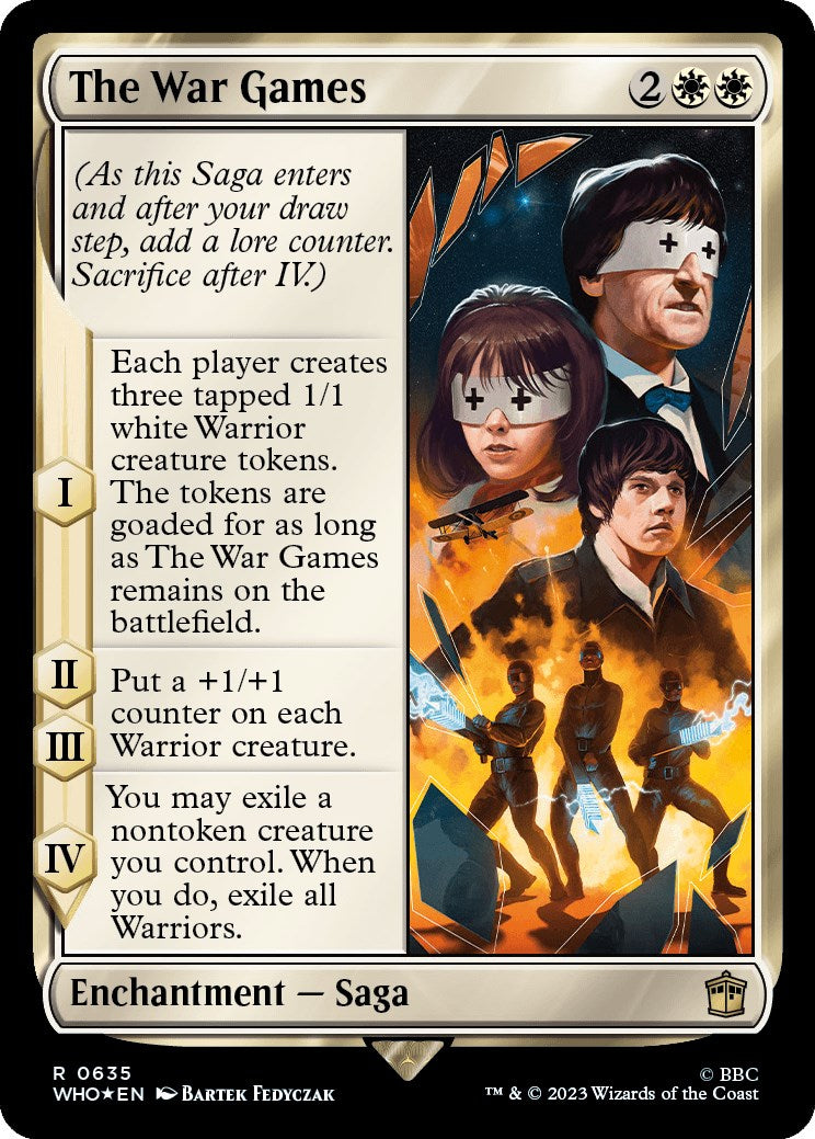 The War Games (Surge Foil) [Doctor Who] | Good Games Cannington