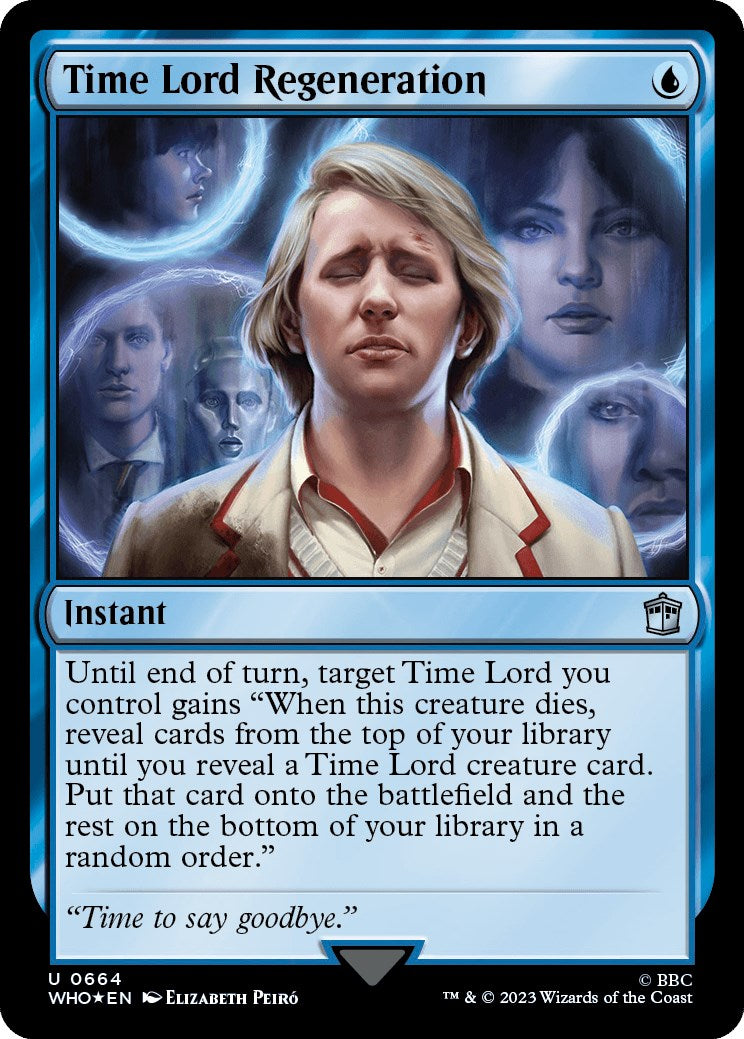 Time Lord Regeneration (Surge Foil) [Doctor Who] | Good Games Cannington
