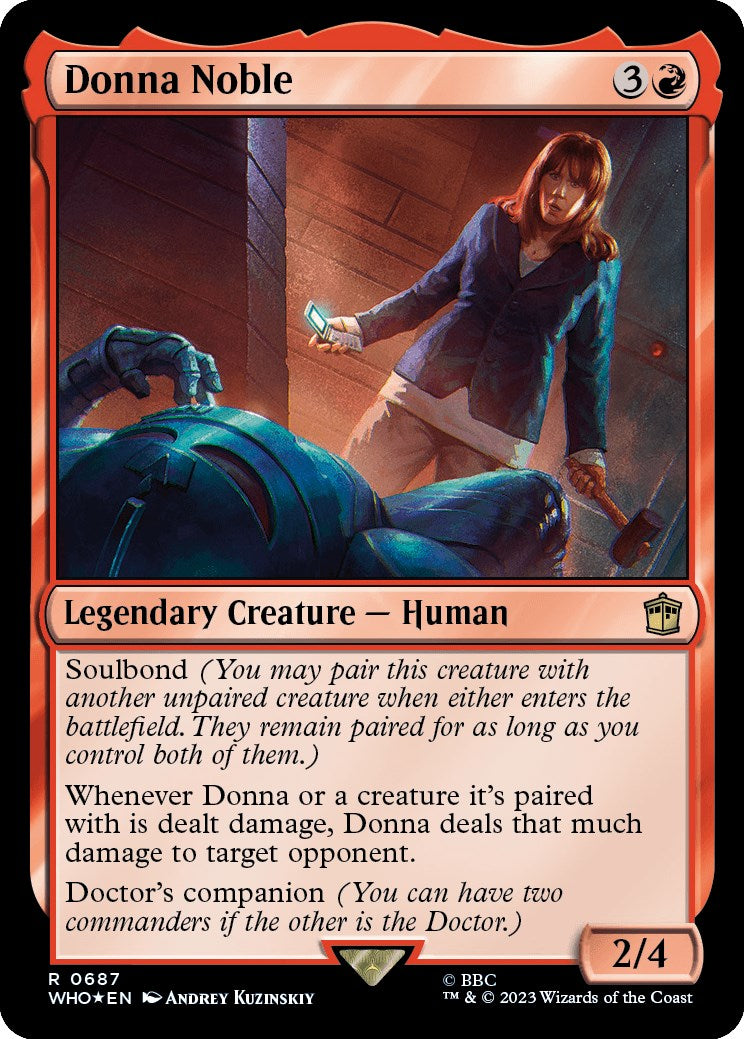 Donna Noble (Surge Foil) [Doctor Who] | Good Games Cannington