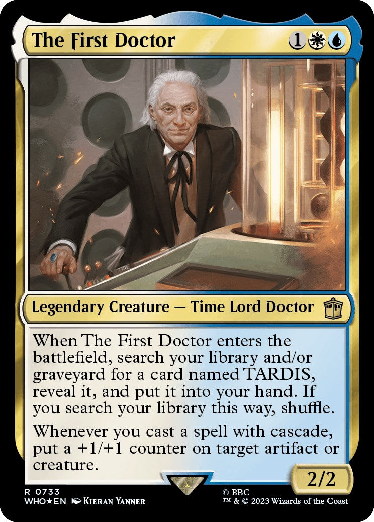 The First Doctor (Surge Foil) [Doctor Who] | Good Games Cannington