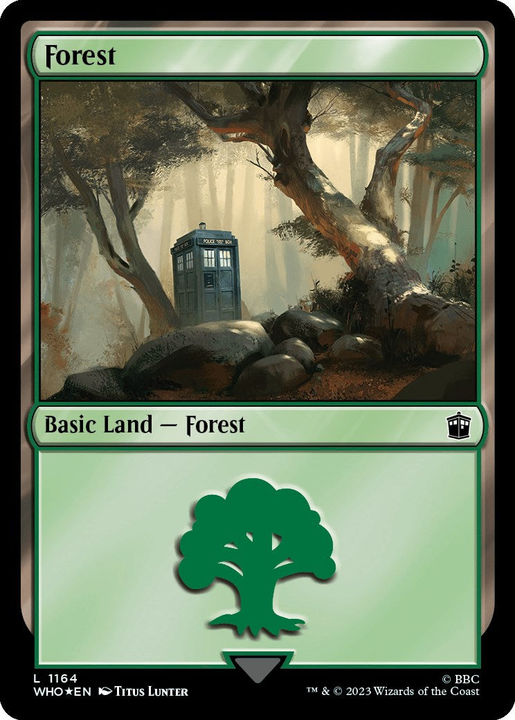 Forest (1164) (Surge Foil) [Doctor Who] | Good Games Cannington