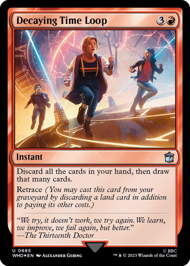 Decaying Time Loop (Surge Foil) [Doctor Who] | Good Games Cannington