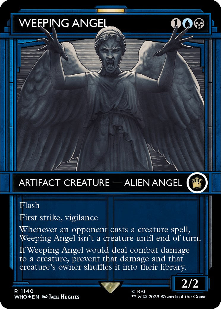 Weeping Angel (Showcase) (Surge Foil) [Doctor Who] | Good Games Cannington