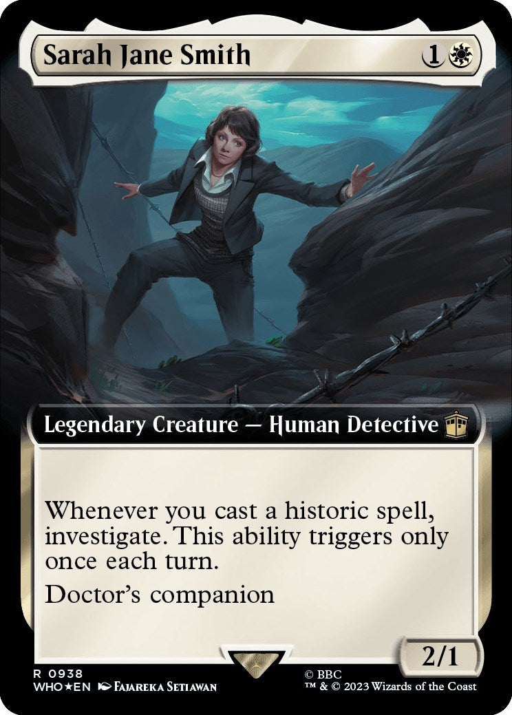 Sarah Jane Smith (Extended Art) (Surge Foil) [Doctor Who] | Good Games Cannington