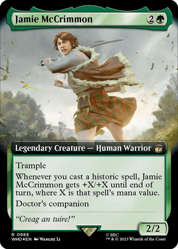 Jamie McCrimmon (Extended Art) (Surge Foil) [Doctor Who] | Good Games Cannington