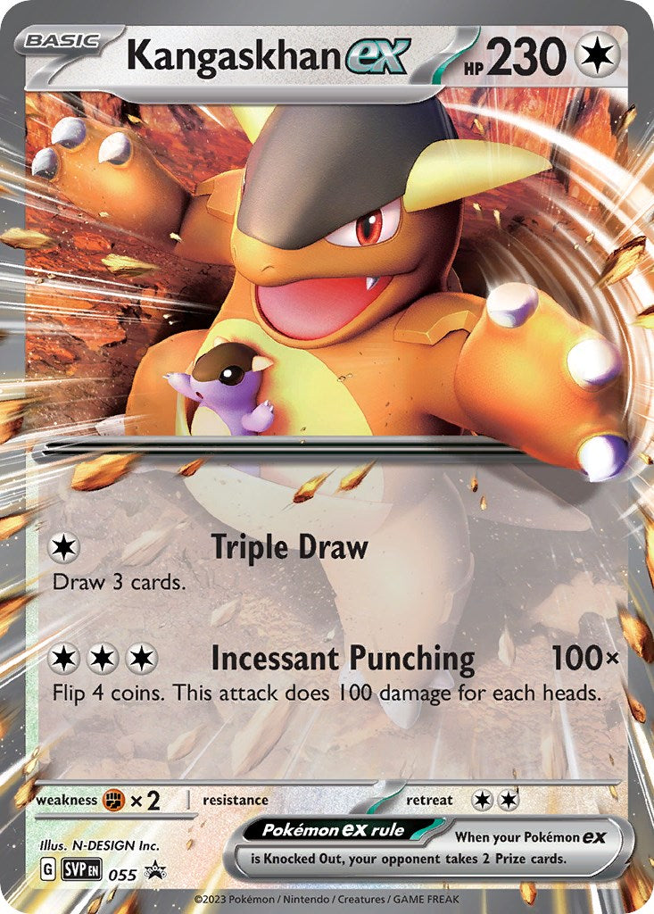 Kangaskhan ex (055) [Scarlet & Violet: Black Star Promos] | Good Games Cannington