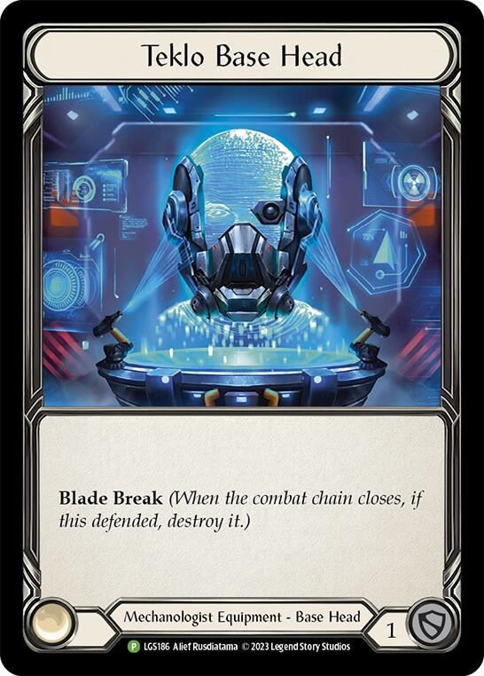 Teklo Base Head [LGS186] (Promo)  Cold Foil | Good Games Cannington