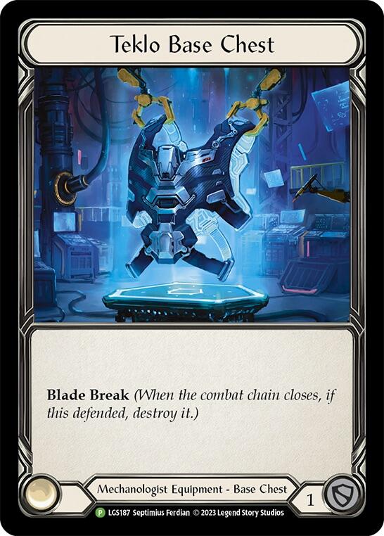 Teklo Base Chest [LGS187] (Promo)  Cold Foil | Good Games Cannington