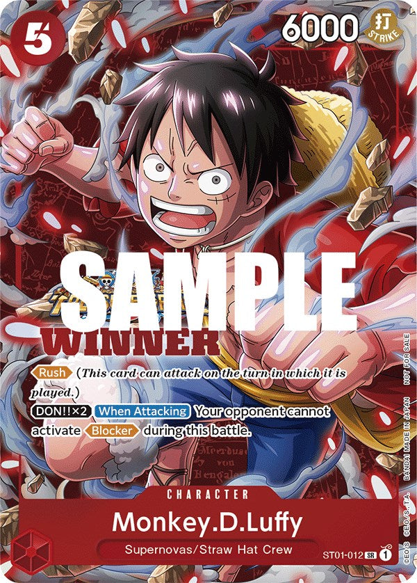 Monkey.D.Luffy (Winner Pack Vol. 5) [One Piece Promotion Cards] | Good Games Cannington