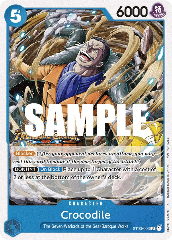 Crocodile (Tournament Pack Vol. 5) [One Piece Promotion Cards] | Good Games Cannington