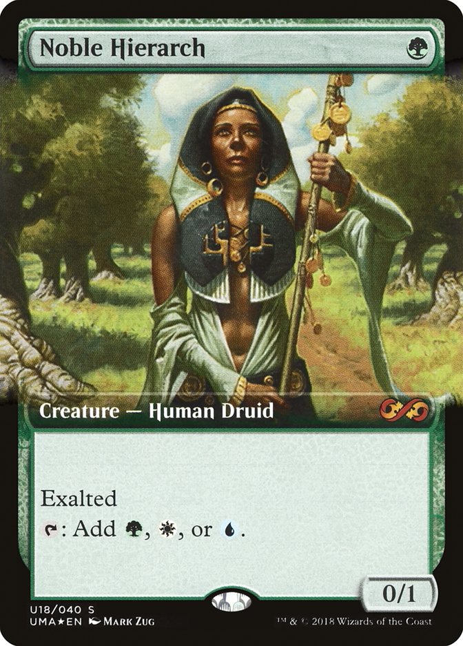 Noble Hierarch (Topper) [Ultimate Masters Box Topper] | Good Games Cannington