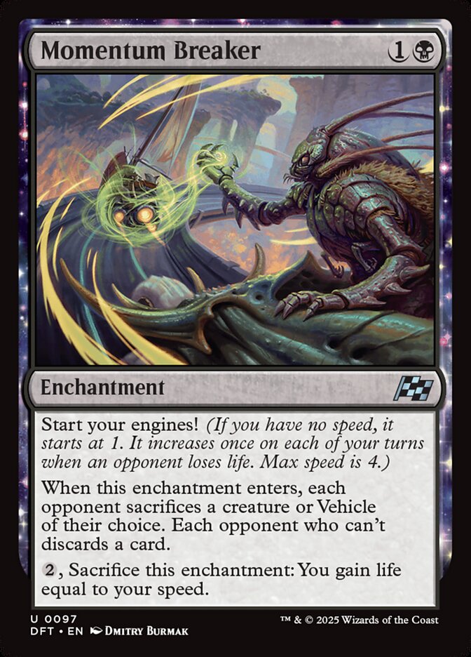 Momentum Breaker 97 (Aetherdrift)  - Foil | Good Games Cannington