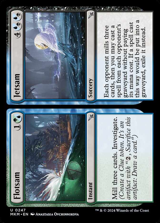 Flotsam // Jetsam 247/286 (Murders at Karlov Manor)  - Foil | Good Games Cannington