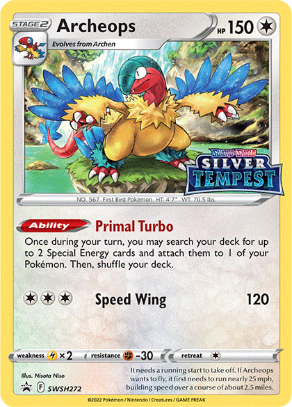 Archeops (SWSH272) (Prerelease) [Sword & Shield: Black Star Promos] | Good Games Cannington