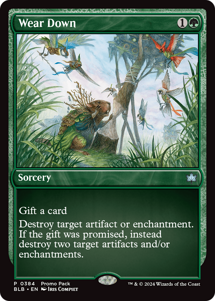 Wear Down [Bloomburrow Promos] | Good Games Cannington