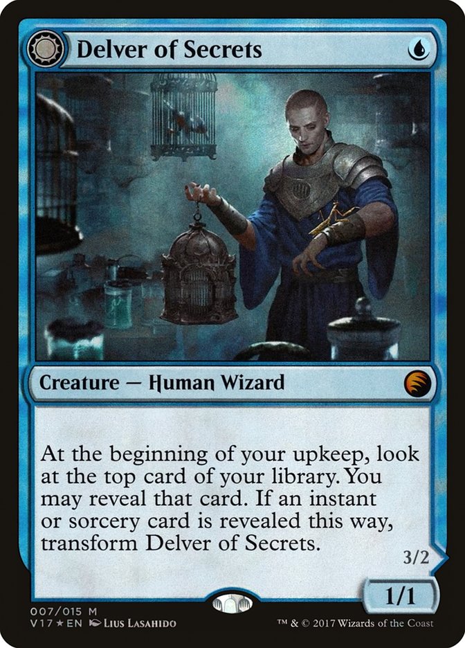 Delver of Secrets // Insectile Aberration [From the Vault: Transform] | Good Games Cannington