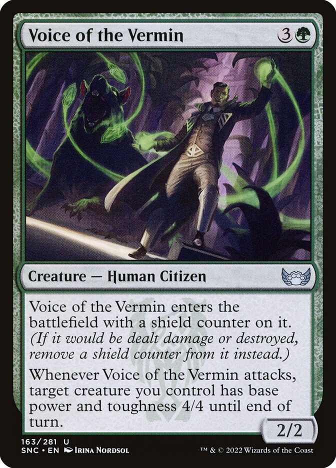 Voice of the Vermin 163/281 (Streets of New Capenna)  | Good Games Cannington