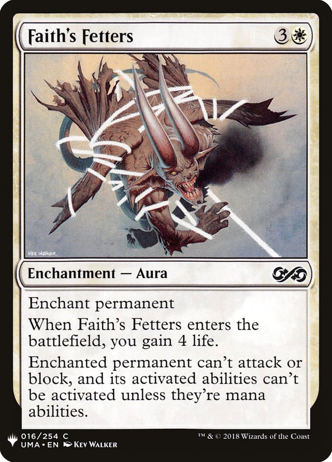 Faith's Fetters [Mystery Booster] | Good Games Cannington