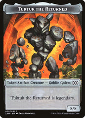 Servo // Treasure Double-Sided Token [Double Masters Tokens] | Good Games Cannington