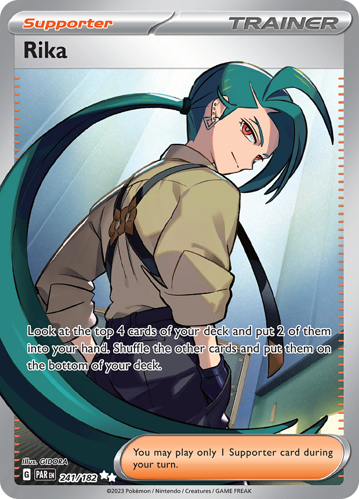 Rika (241/182) [Scarlet & Violet: Paradox Rift] | Good Games Cannington