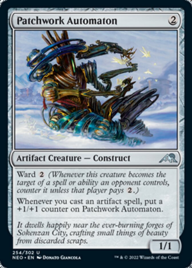 Patchwork Automaton [Kamigawa: Neon Dynasty] | Good Games Cannington