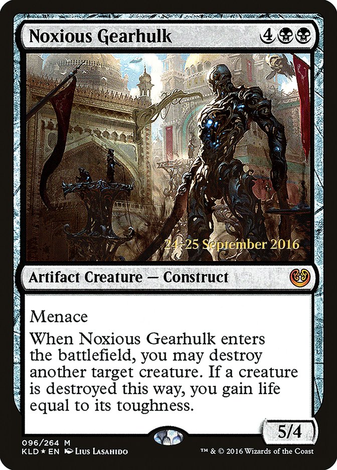 Noxious Gearhulk [Kaladesh Prerelease Promos] | Good Games Cannington