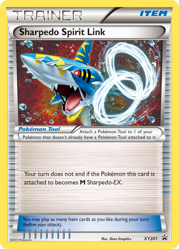 Sharpedo Spirit Link (XY201) [XY: Black Star Promos] | Good Games Cannington