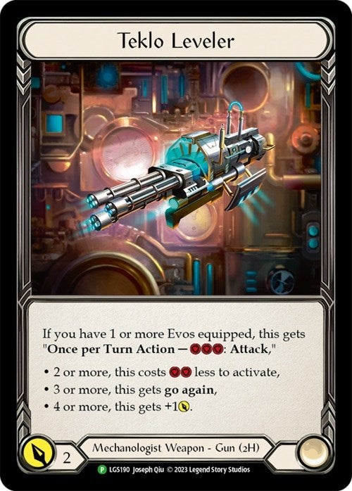 Teklo Leveler [LGS190] (Promo)  Cold Foil | Good Games Cannington