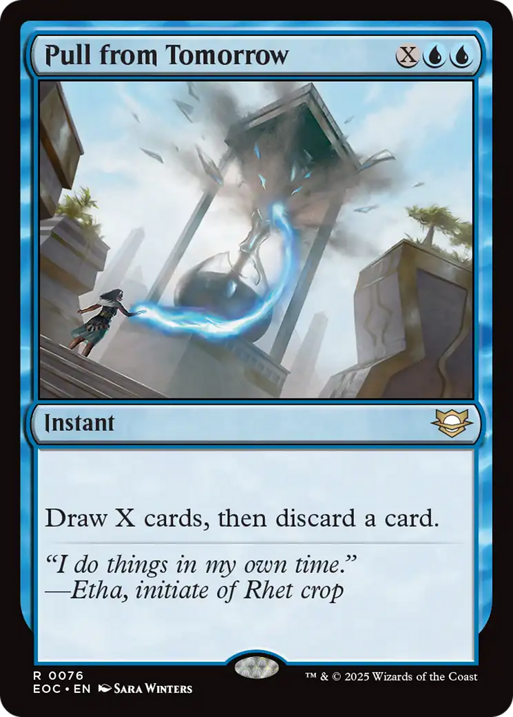 Pull from Tomorrow [Edge of Eternities Commander] | Good Games Cannington